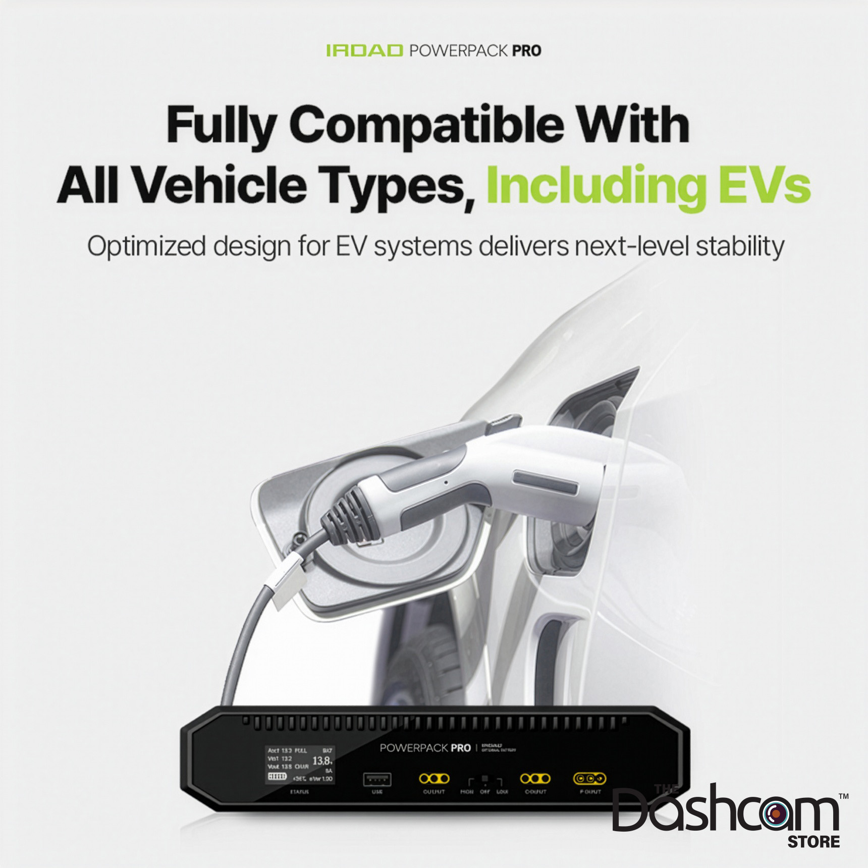 IROAD Powerpack Pro 15 Battery Pack | Compatible with All Vehicles