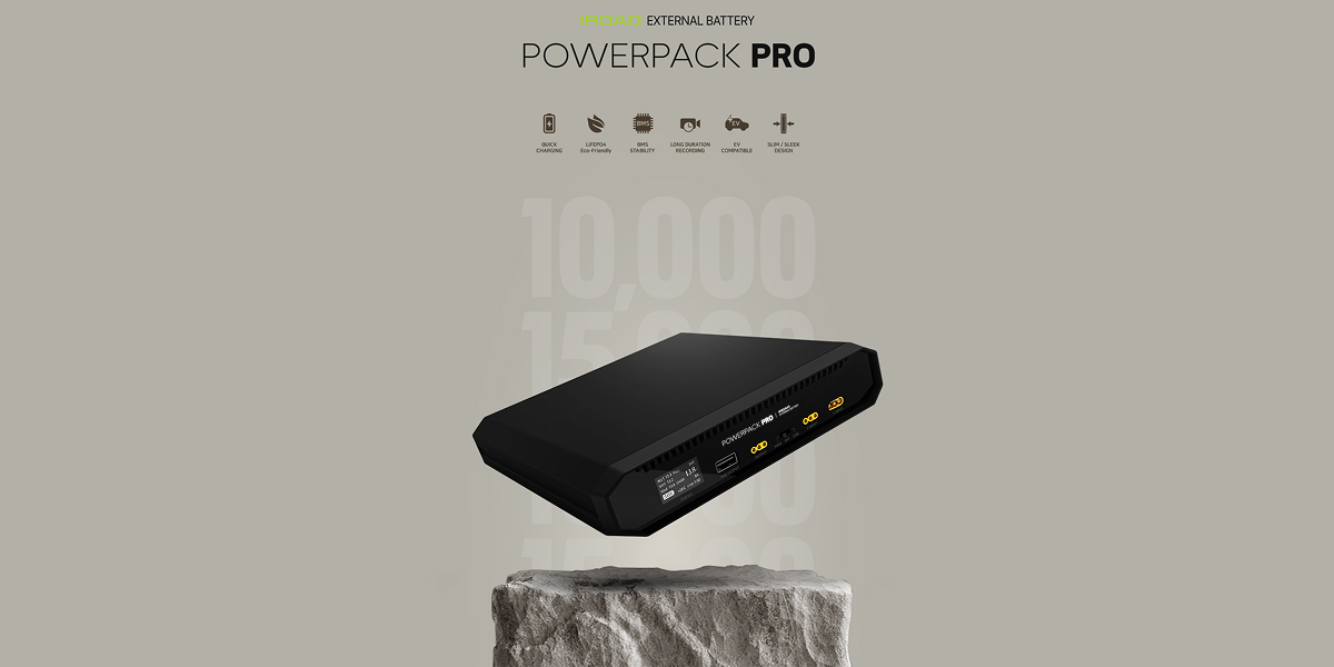 IROAD Powerpack Pro 15 Main Banner Image