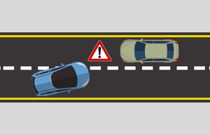 Garmin F790 Lane Departure Warning System