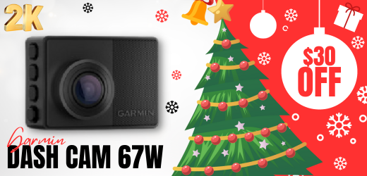 Garmin Dash Cam 67W Christmas Sale