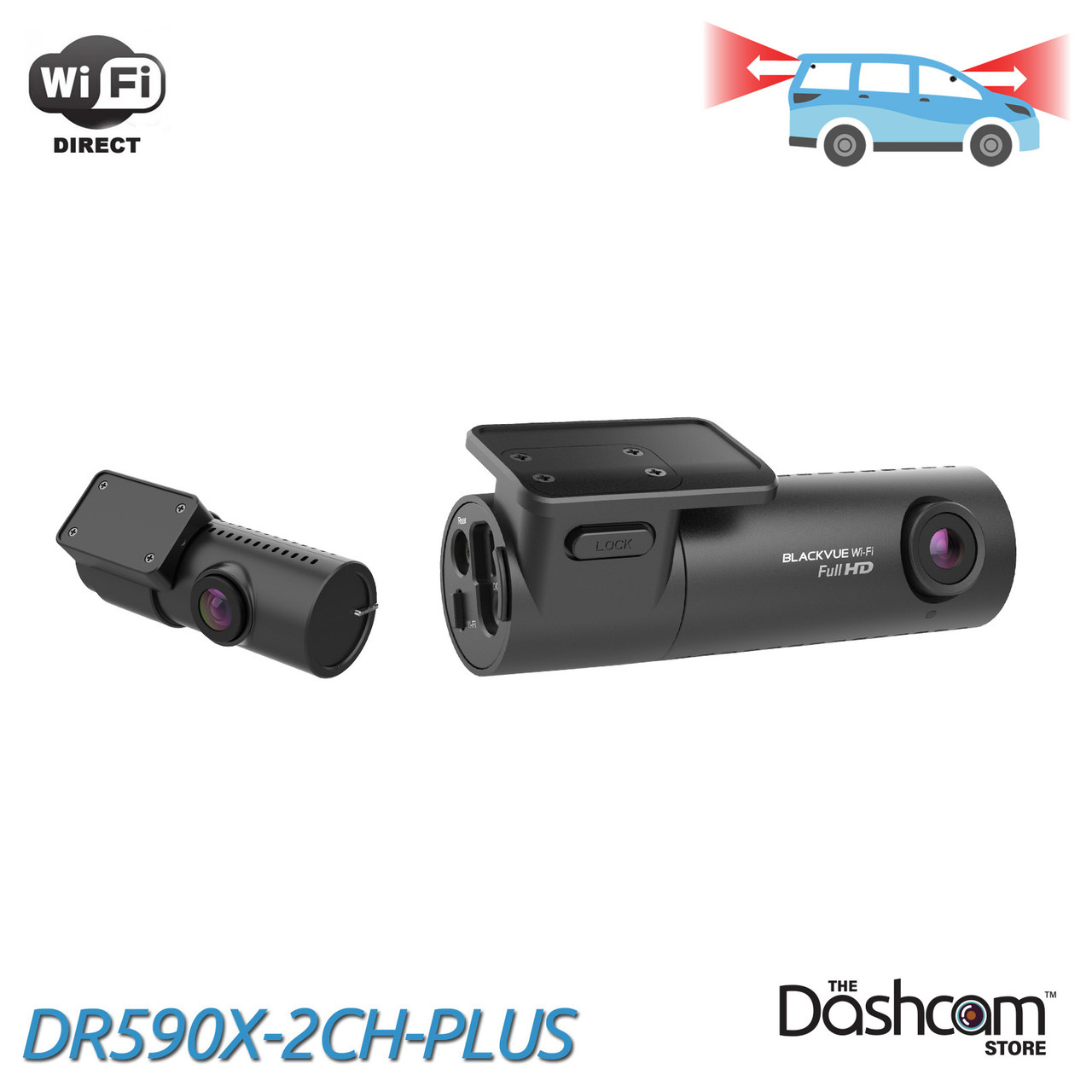 BlackVue DR590X-2CH Dual Lens Dash Cam For Sale