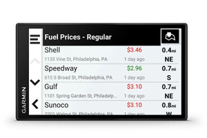 Garmin DriveCam 76 Live Fuel Prices