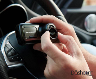 Installation is as simple as snapping the filter onto the lens of the dashcam