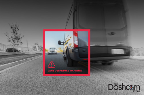 Smartwitness AP1 Pro Fleet Dash Cam Safety Alert: Lane Departure Warning
