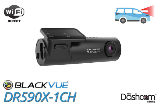 BlackVue DR590X-1CH Dash Cam | Budget-Friendly Audio Video Recording Dash Cam for Fleet Cars and Trucks