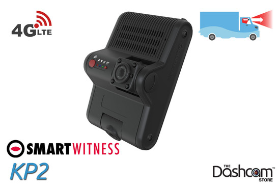 SmartWitness KP2 dual-lens connected tamper-proof GPS dash cam | For Fleet Trucks Business and Driver Protection