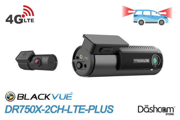 BlackVue DR750X-2CH-LTE-PLUS Dual Lens 4G-LTE Dash Cam For Sale