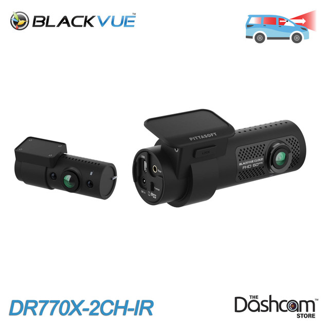 BlackVue DR770X-2CH-IR Dual Lens Nightvision Dash Cam For Sale
