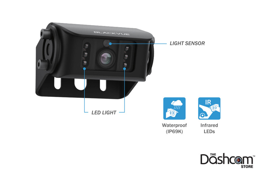 BlackVue DR770X-2CH-TRUCK-LTE | External Waterproof Rear Camera