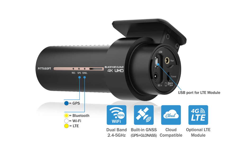 Shop New BlackVue DR970X-1CH 4K GPS WiFi/Cloud Dash Cam
