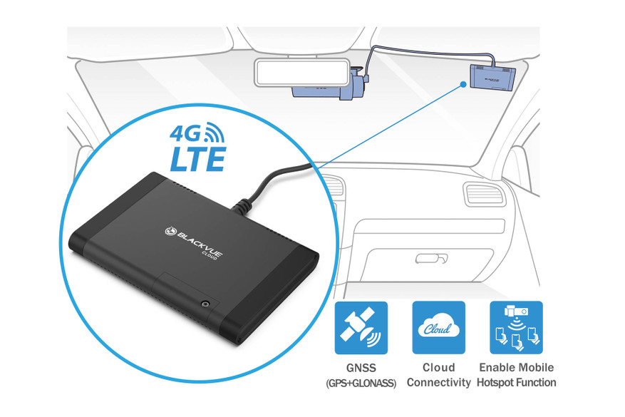 BlackVue DR970X-2CH Dual Lens 4K GPS WiFi Cloud-Capable Dash Cam for  Front/Rear or Front/Interior