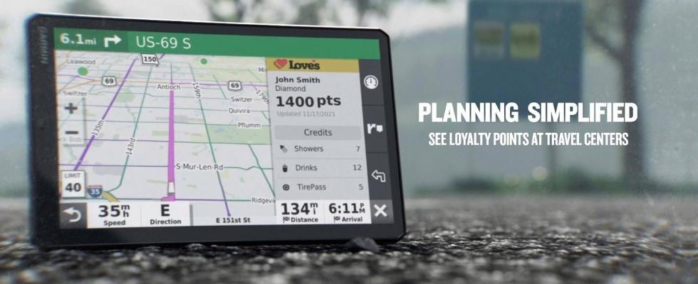 Garmin Dezl OTR 610/710/810/1010 | Check Travel Center Loyalty Points & Prices Right On Screen