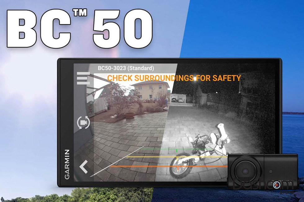 Garmin BC50 Wireless Backup Camera Promo Image