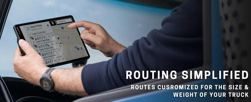 Garmin Dezl OTR 610/710/810/1010 | Customized Routes Based On Load Size & Weight