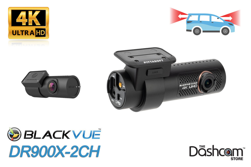BlackVue DR900X-2CH 4K Dash Cam Header Graphic
