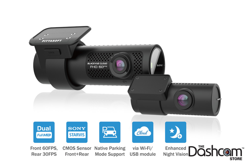 BlackVue DR750X-2CH-PLUS 60FPS Dash Cam Features Graphic