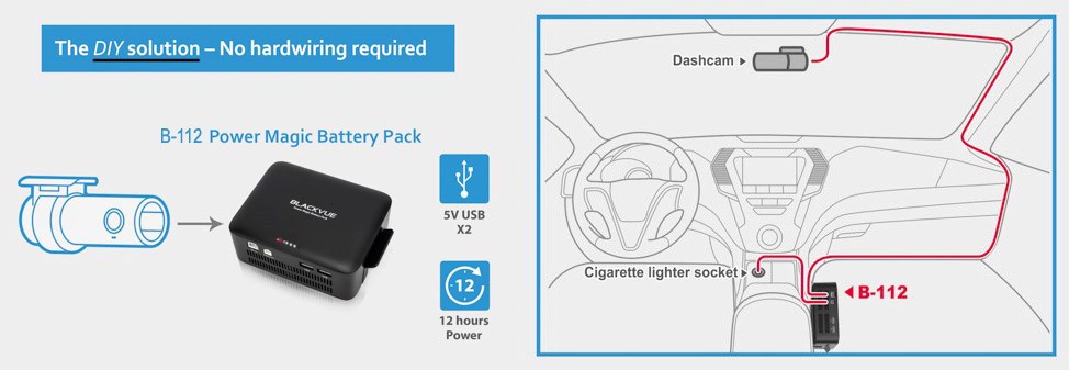 Which is better for parking mode: Power Magic Pro or B-112/B-124/B-124X Battery Pack? | The Dashcam Store Blog