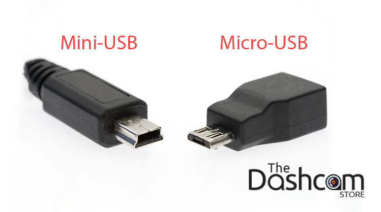 Replacement Mini-USB Power Cord for Dash Cams and Devices