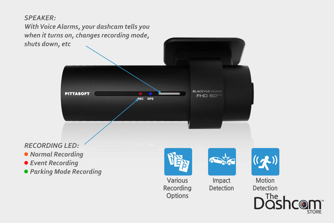 Motoforlyfe's unboxing, review, features, and specs of the new BlackVue DR750S-2CH dashcam | LED Light Indicators| The Dashcam Store Blog