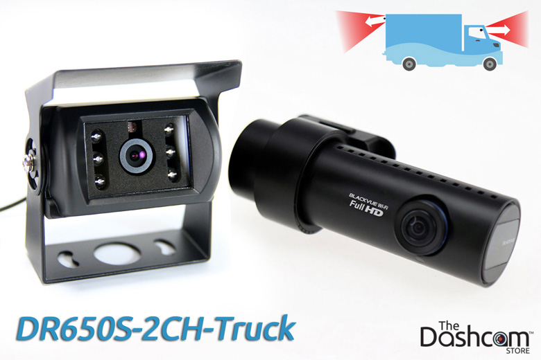 BlackVue DR650S-2CH-Truck dashcam photo